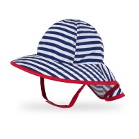 Sunday Afternoons 婴儿防紫外线防嗮帽 UPF 50+ (Navy/White) 6 - 12 个月